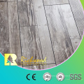 Teak Timber 12.3mm E0 HDF AC4 Laminado de madera Roble laminado en V Suelo laminado